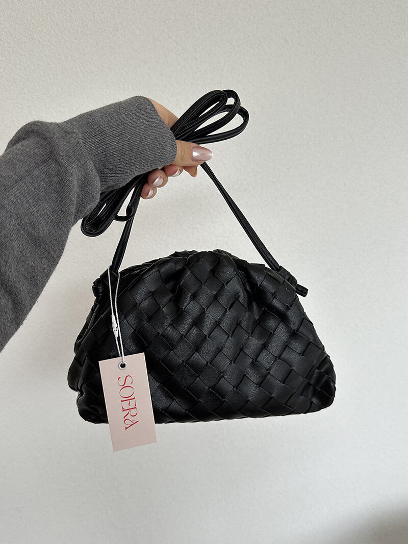 Damen Schultertasche Kunstleder