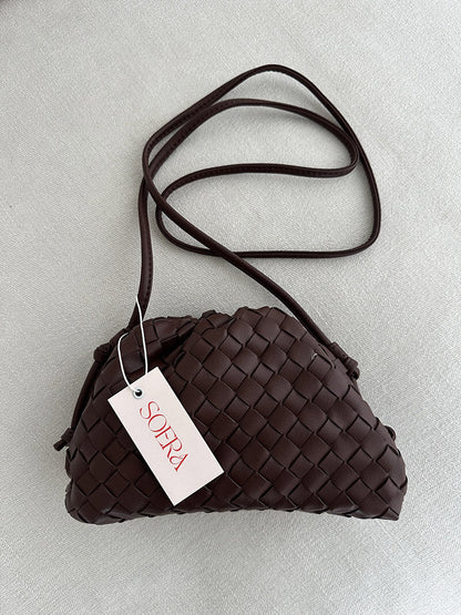 Damen Schultertasche Kunstleder