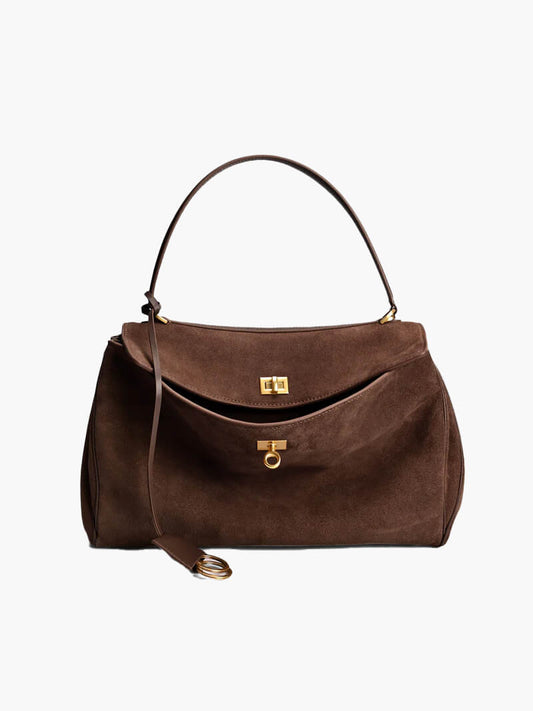 Ramona Damen Handtasche Wildleder - Norvielle