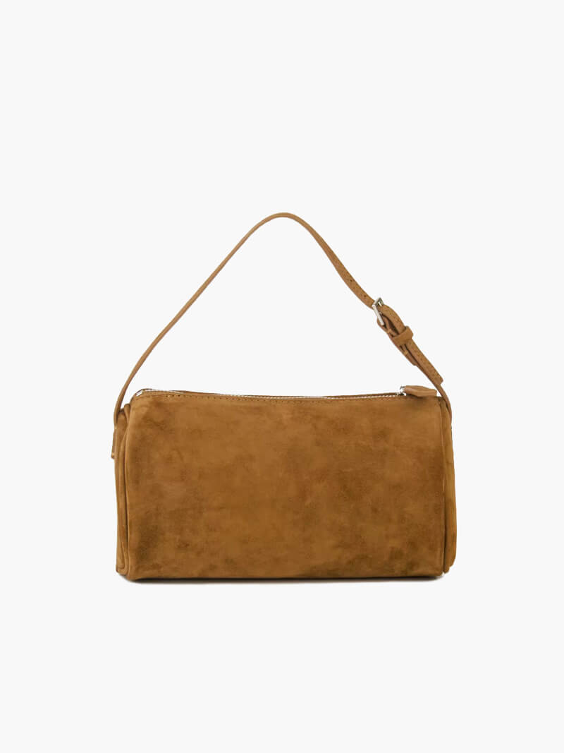 Elegante Damen Schultertasche Wildleder - Norvielle