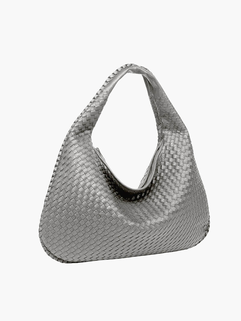 Charlyne Große Geflochtene Hobo-Tasche
