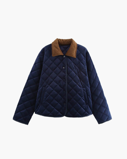 Damen Steppjacke Winter Freizeitjacke Stilvoll