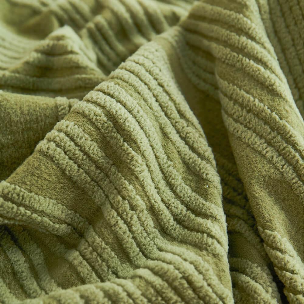 Sofabezug Jacquardstoff Haustierfreundlich Beige