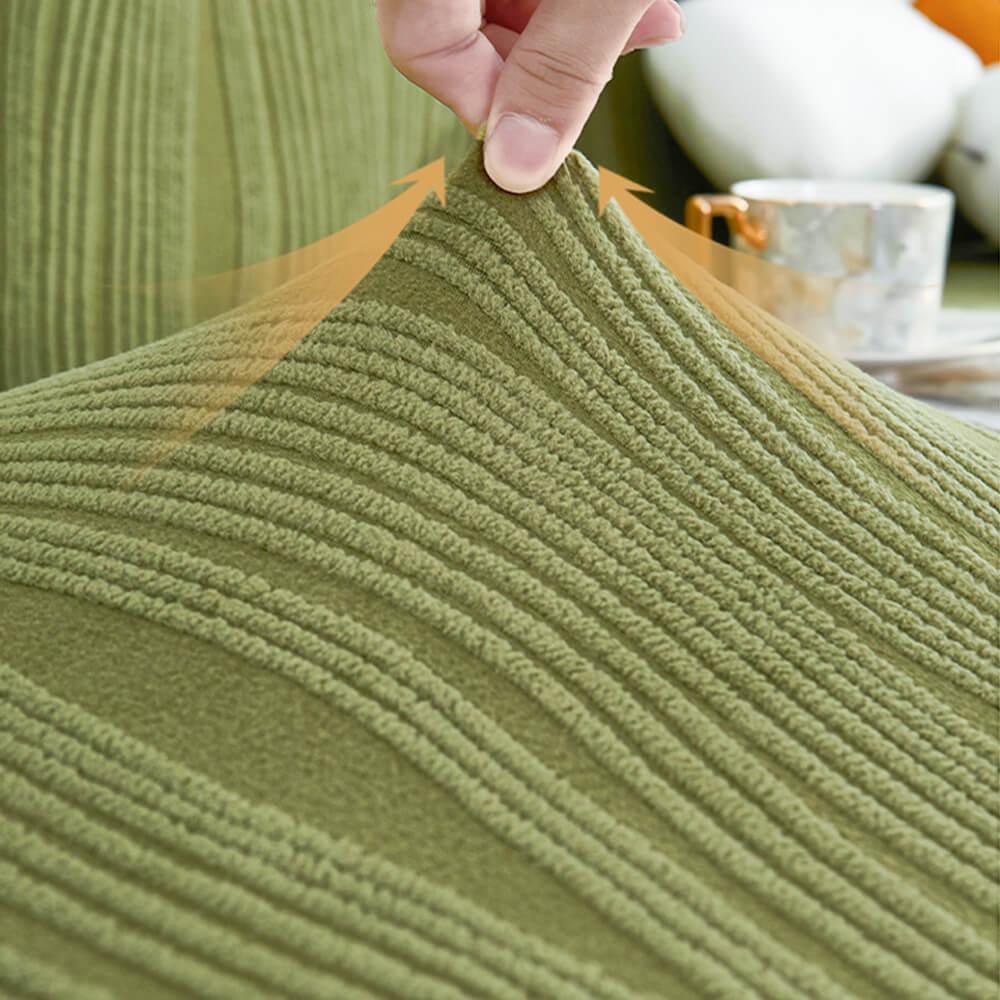 Sofabezug Jacquardstoff Haustierfreundlich Beige