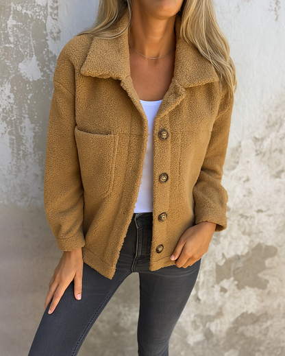 Damen Kurzjacke Bella Warm Frühling Leder