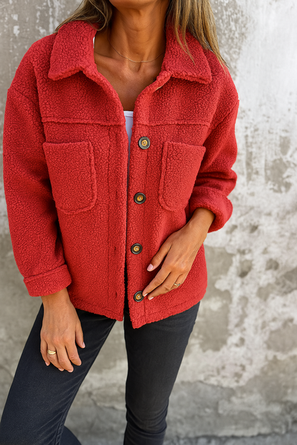 Damen Kurzjacke Bella Warm Frühling Leder