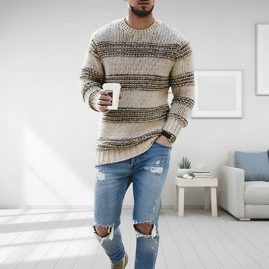 Herren Strickpullover Weich Zeitloses Design - Norvielle