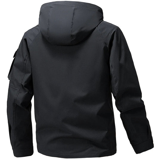 Herren Softshell-Jacke Wasserabweisend Mit Kapuze - Norvielle
