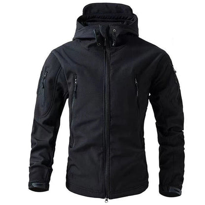 Herren Leichtjacke Mit Kapuze Windabweisend