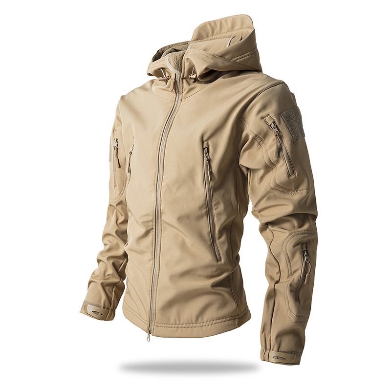 Herren Leichtjacke Mit Kapuze Winddicht