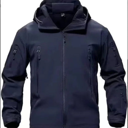 Herren Leichtjacke Mit Kapuze Windabweisend