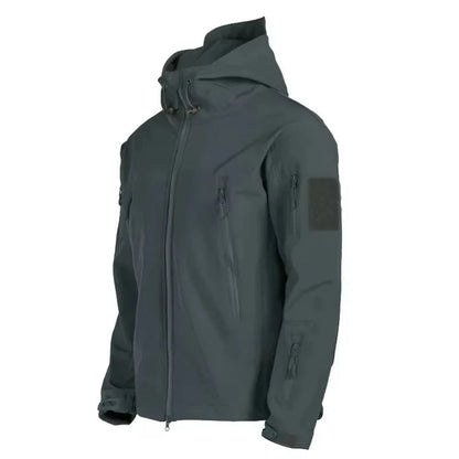 Softshelljacke | Outdoor | Windjacke | Outdoorjacke | Herrenjacke-Grau-S-Chaps Herrenmode