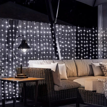 Solar Außenlichter Vorhangdesign Gartendekoration