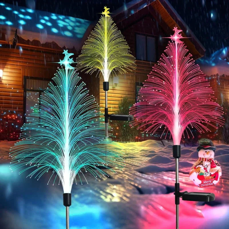 Solar Weihnachtsbaumlichter LED Außendekoration Garten - Norvielle