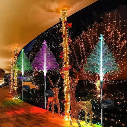 Solar Weihnachtsbaumlichter LED Außendekoration Garten
