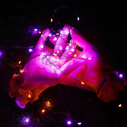 Solar Lichterkette Außen Garten Dekoration