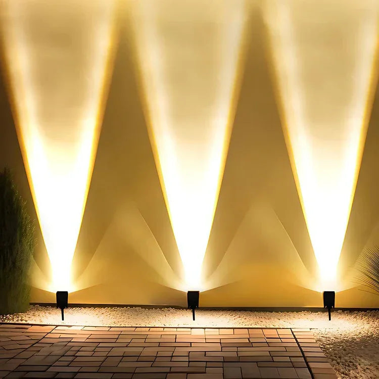 Solar LED Außenstrahler Wasserdicht für Garten und Haus