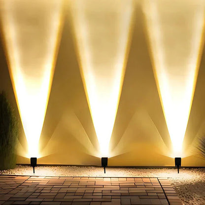 Solar LED Außenstrahler Wasserdicht für Garten und Haus