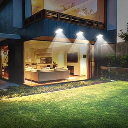 Solar Straßenlampe LED Bewegungsmelder Wetterfest