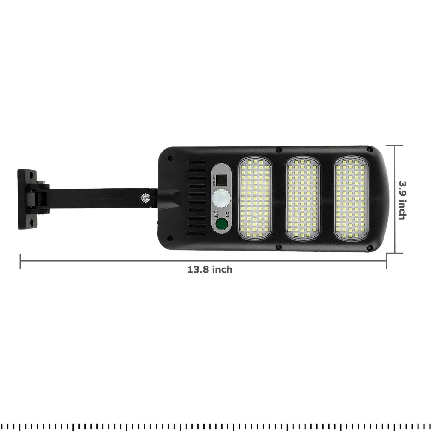 Solar Straßenlampe LED Bewegungsmelder Wetterfest