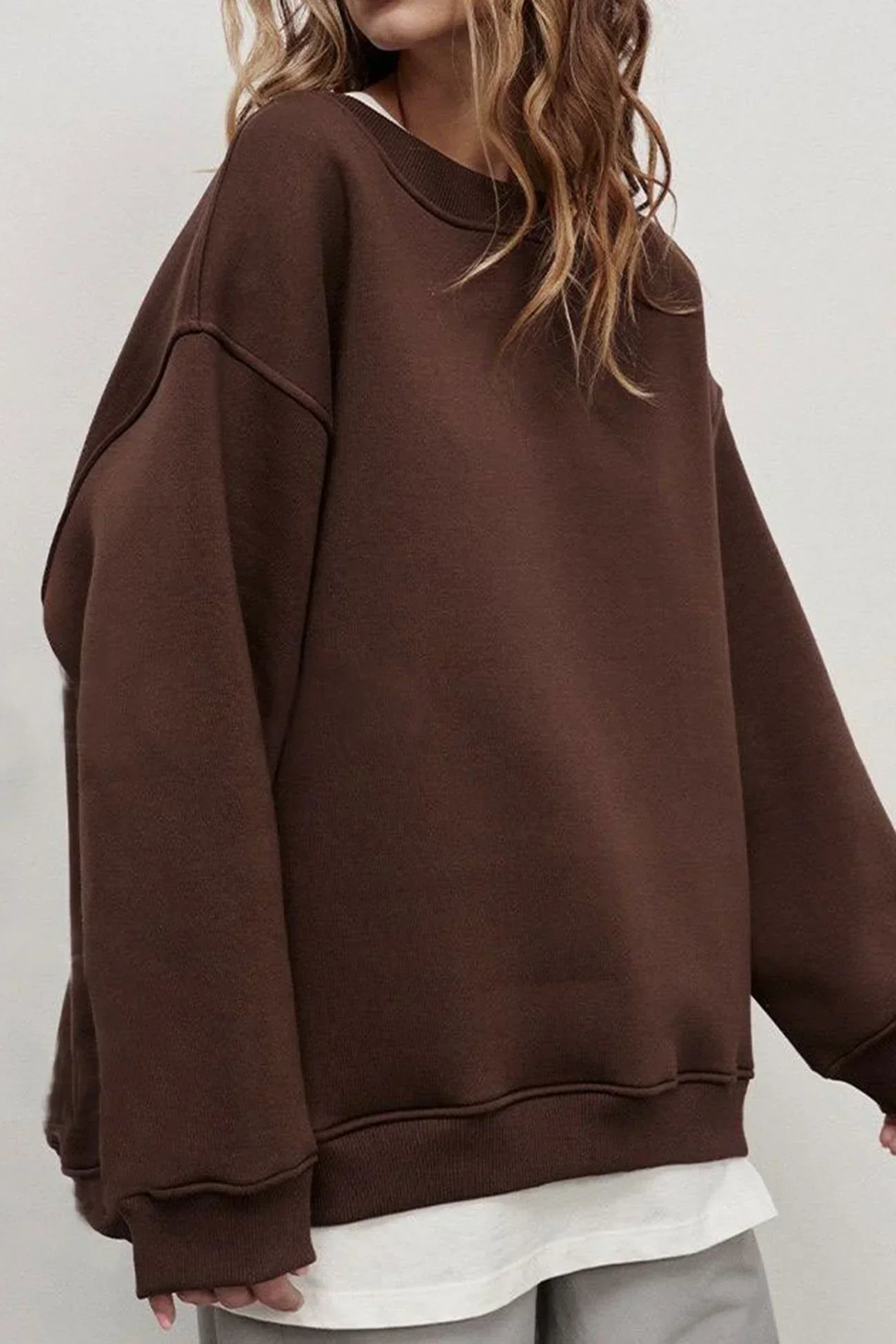 Damen Oversize Pullover Stilvoll