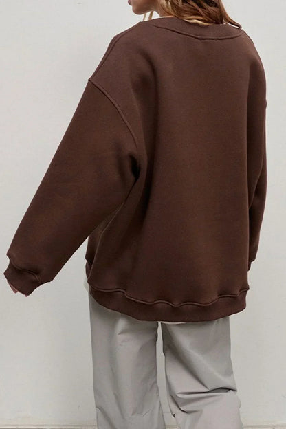 Damen Oversize Pullover Stilvoll