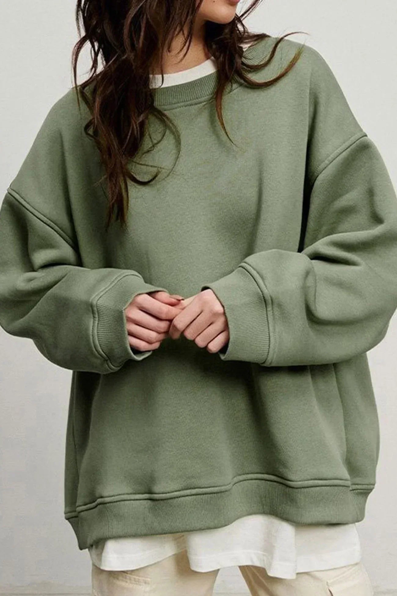 Damen Oversize Pullover Stilvoll