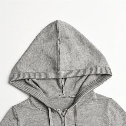 Damen Trainingsanzug Crop Schlaghose Trendig