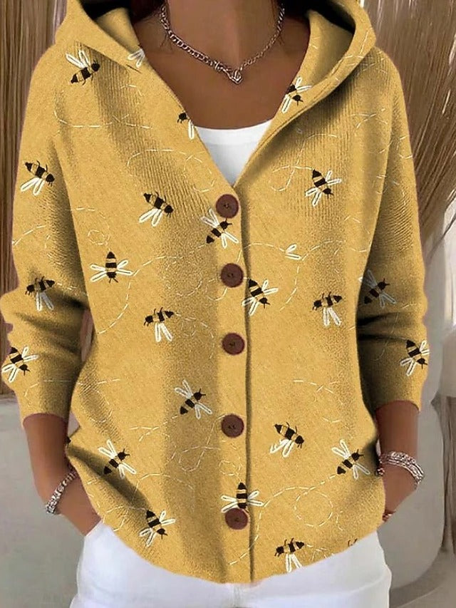 Damen Cardigan Elegantes Design Bequem