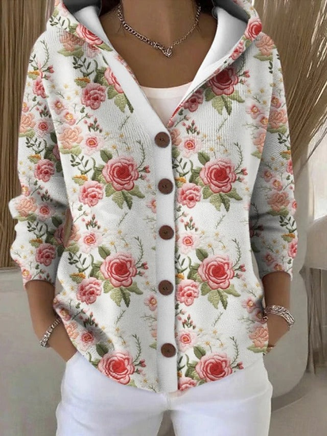 Damen Cardigan Elegantes Design Bequem