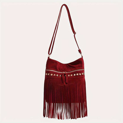 Norvielle Damen Vintage-Tasche Stilvoll Leder