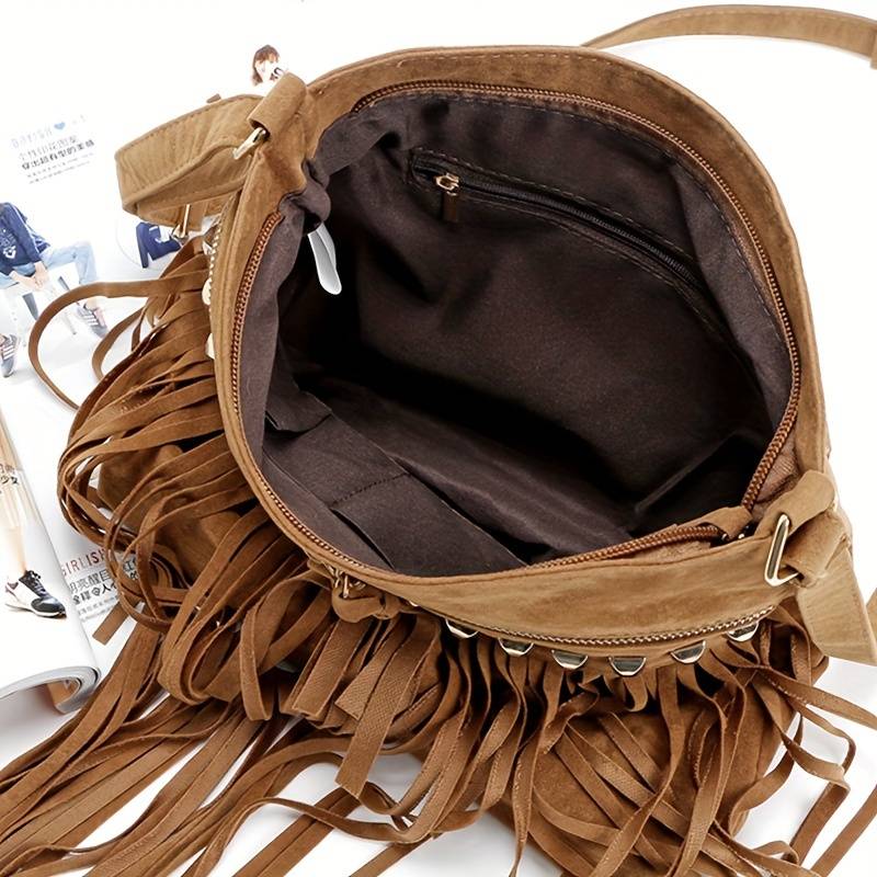 Norvielle Damen Vintage-Tasche Stilvoll Leder