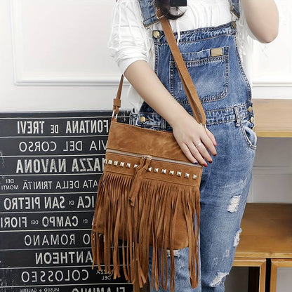Norvielle Damen Vintage-Tasche Stilvoll Leder