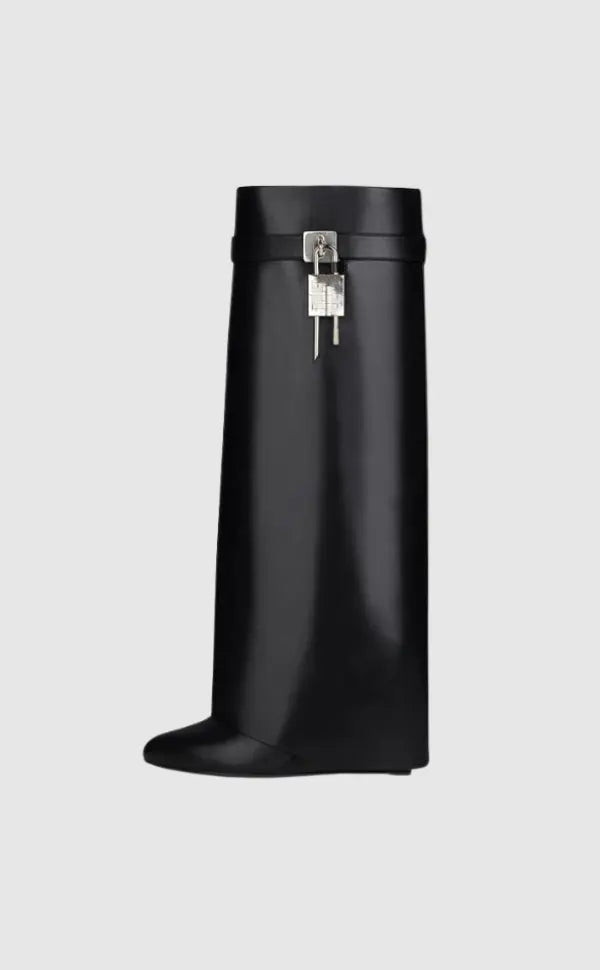 Damen Stiefel Vegan-Leder Elegant