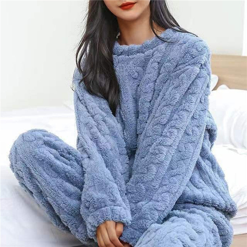 Damen Pyjama-Set Zweiteilig Hose Oberteil