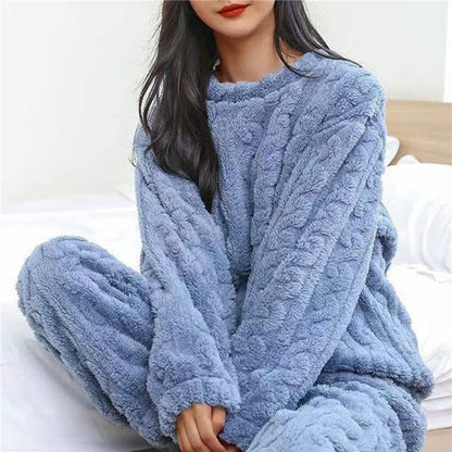 Damen Pyjama-Set Zweiteilig Hose Oberteil