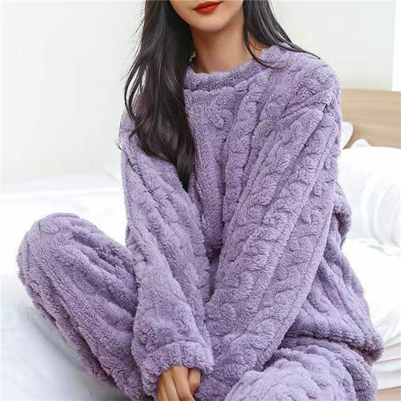 Damen Pyjama-Set Zweiteilig Hose Oberteil