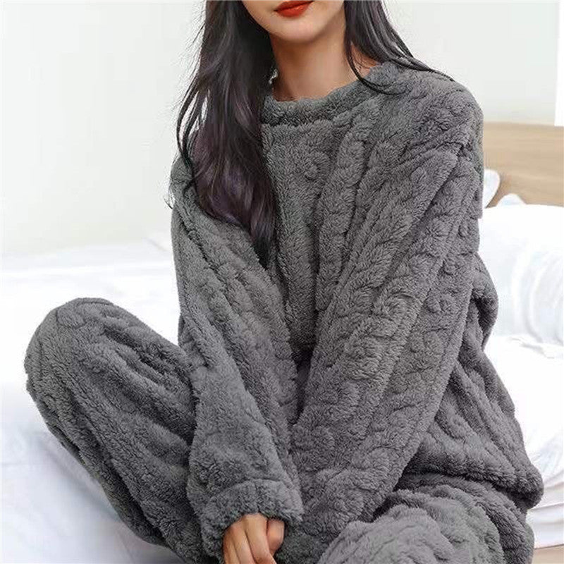 Damen Pyjama-Set Zweiteilig Hose Oberteil