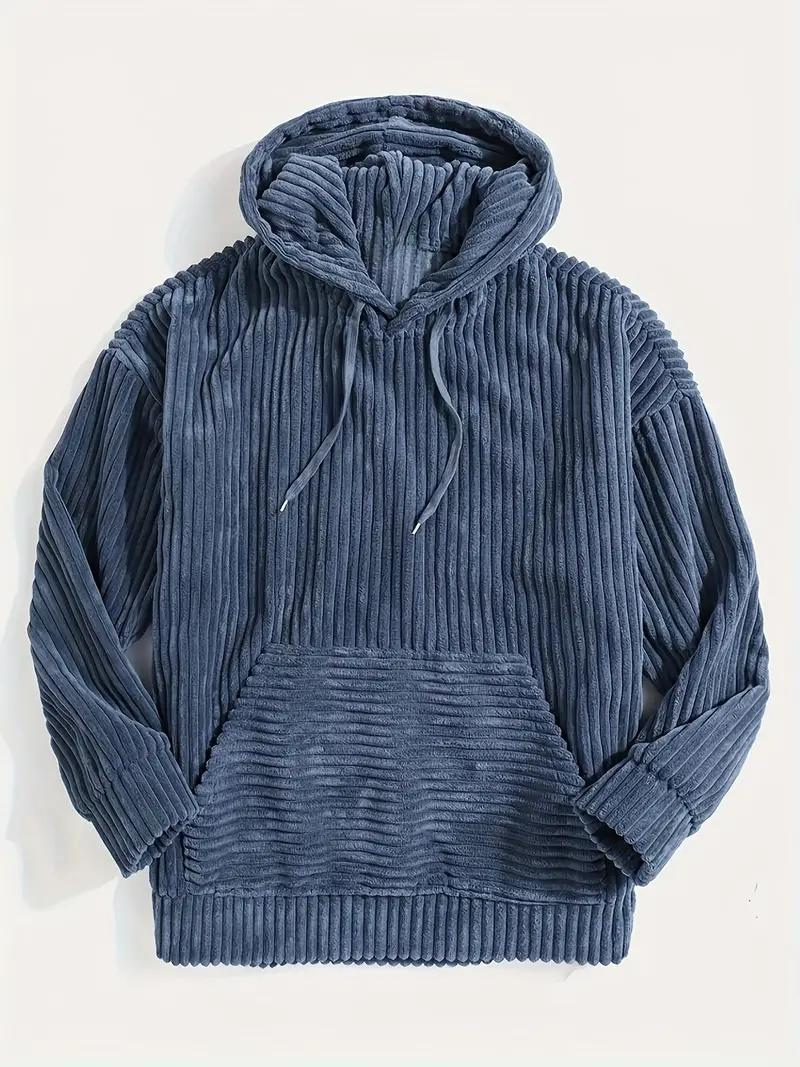 Herren Fleece-Hoodie Plusgröße Pullover Sweatjacke - Norvielle