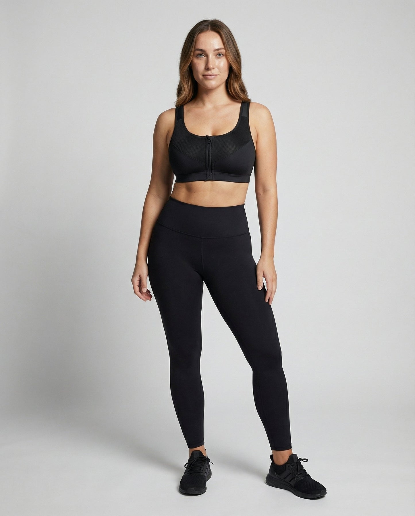 Damen Sport-BH Große Größen Reißverschluss