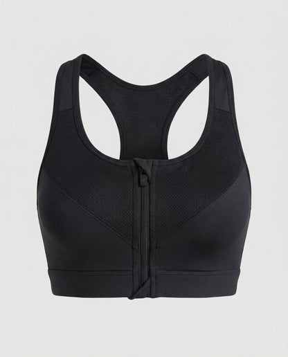 Damen Sport-BH Große Größen Reißverschluss