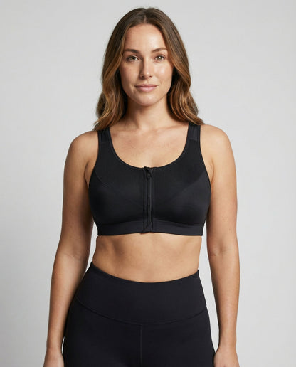 Damen Sport-BH Große Größen Reißverschluss - Norvielle