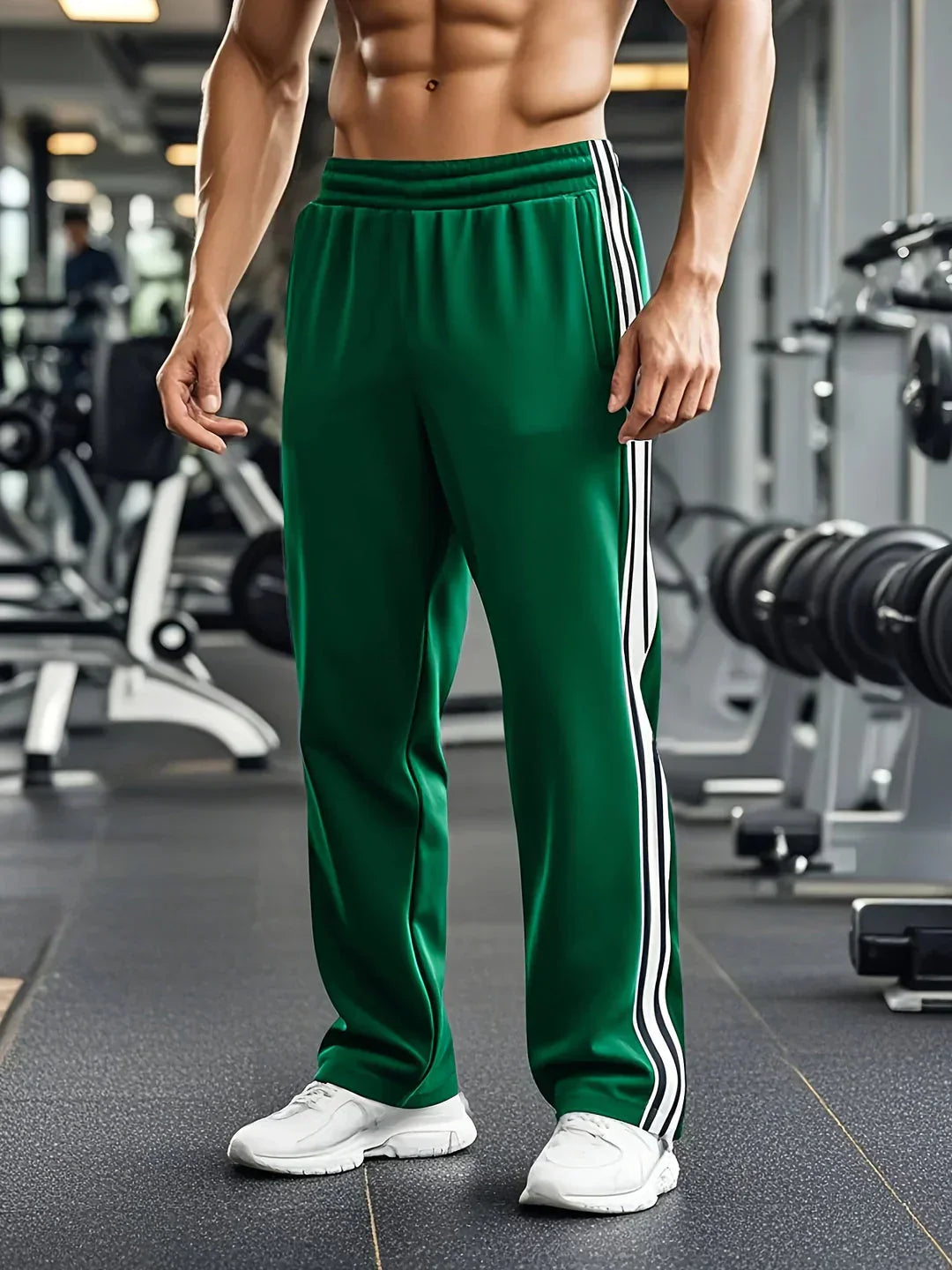 Herren Sporthose Elastisch Mit Kordelzug Bequem
