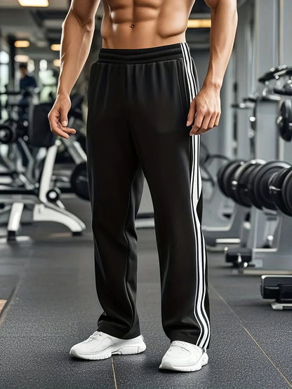 Herren Sporthose Elastisch Mit Kordelzug Bequem