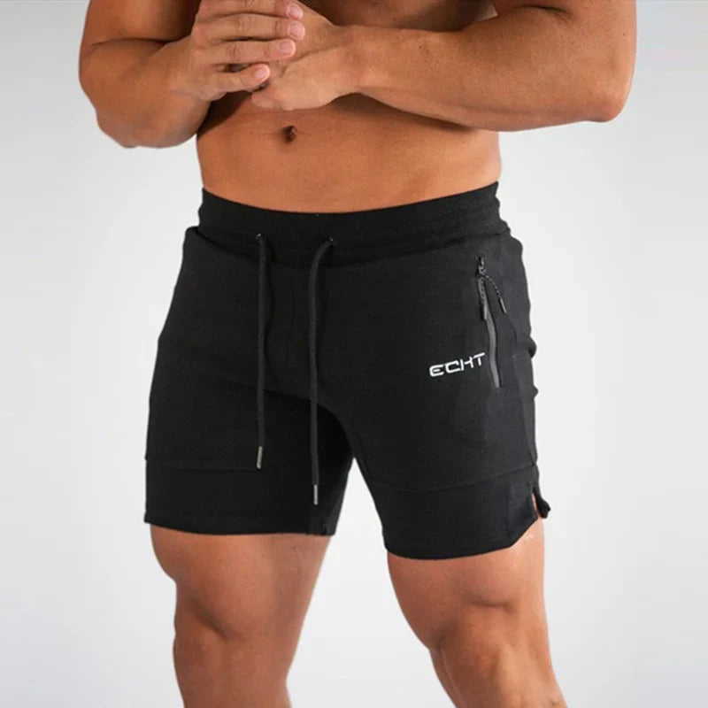Herren Sportshorts Aktiv Shorts mit Kordelzug und Taschen - Norvielle