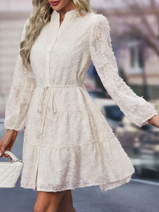 Damenkleid Kurz Gerade Linie - Norvielle