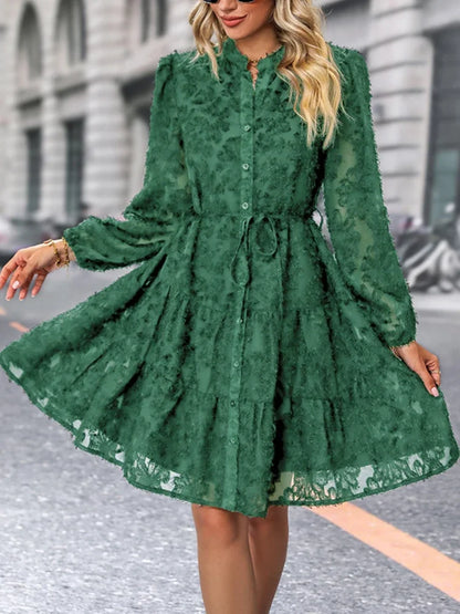 Damenkleid Kurz Gerade Linie