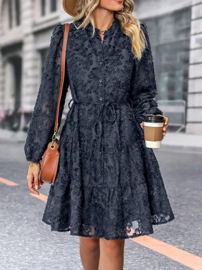 Damenkleid Kurz Gerade Linie
