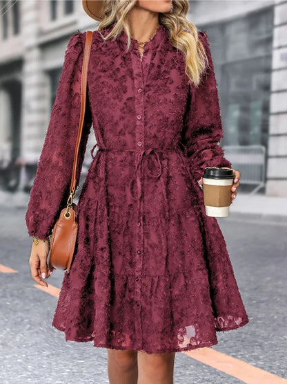 Damenkleid Kurz Gerade Linie
