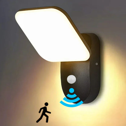 LED Außenwandleuchte Mit Bewegungsmelder
